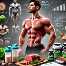 Nutrition program for gaining muscle mass