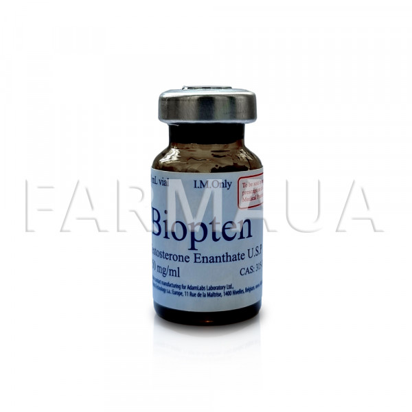 Biopten 10ml Adam Labs 250 mg/ml, 10 ml (виал), ( Энантат Адам)