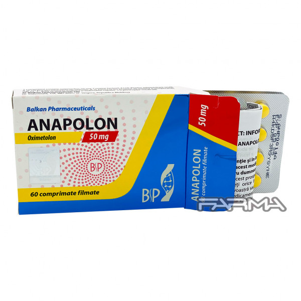Анаполон | Оксіметолон Балкан 50 мг