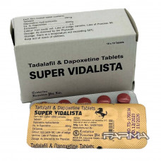 Super Vidalista (Tadalafil  + Dapoxetine)