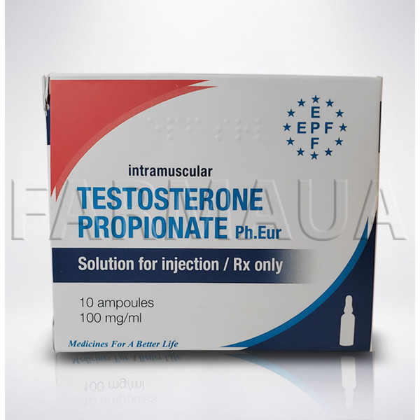 EPF Testosterone Propionate 100 mg ampoules