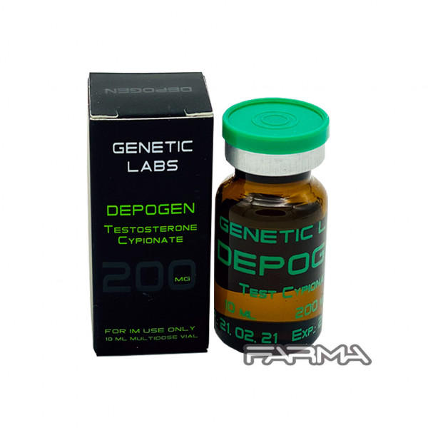 Депоген | Тестостерон ципіонат Генетик Лабс 200 мг