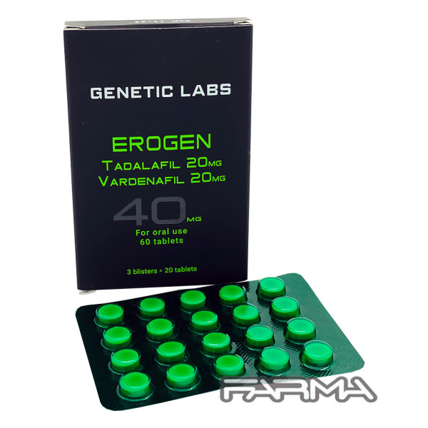 Erogen Genetic Labs 40 mg/tab
