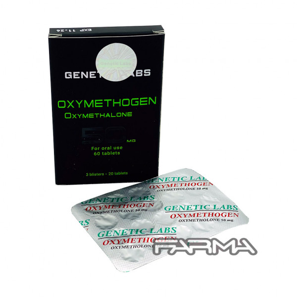 Oxymethogen Genetic Labs 50 mg/tab