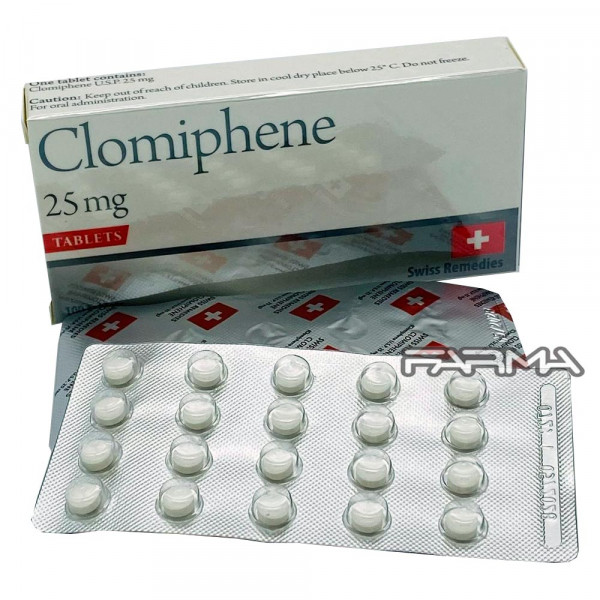 Clomiphene Citrate Swiss Remedies 25 mg